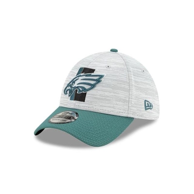 Philadelphia Eagles Gorra | New Era Official NFL Training 39thirty Stretch Fit Cap Mexico - Verdes